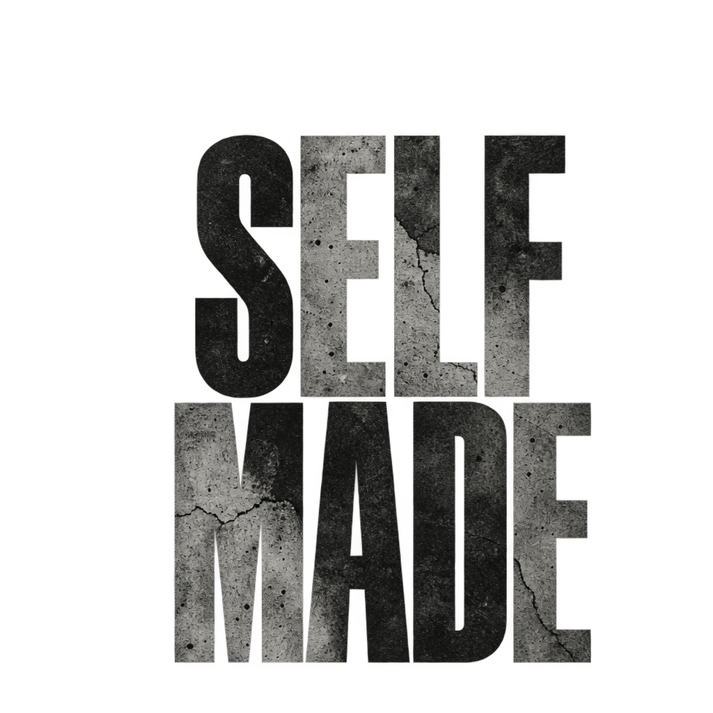 [Digital Download] Self Made Concrete Tee SVG PNG EPS Cricut Silhouette Sublimation Design