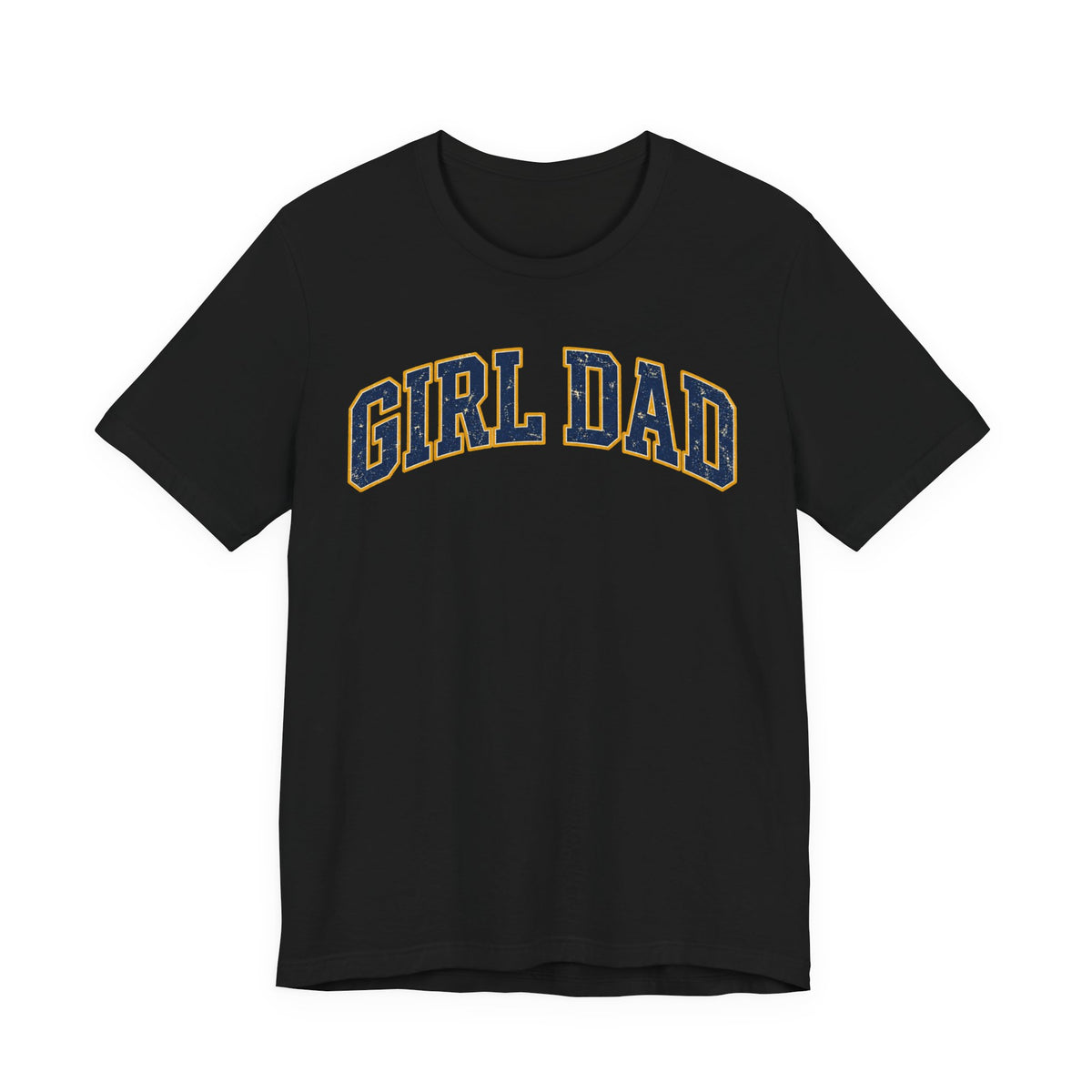 Girl Dad Vintage Collegiate Arch T-Shirt | Father of Daughters Shirt | Girl Dad Gift | Father's Day Tee