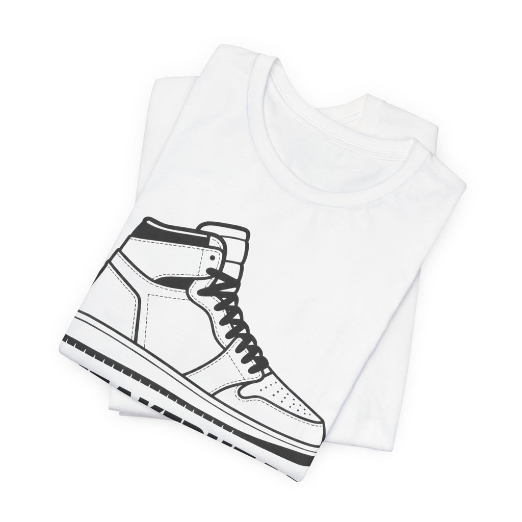 Sneakerhead Line Art Tee | Bold Sneaker Illustration Shirt | Sneaker Culture Shirt | Sneaker Lover Gift Tee