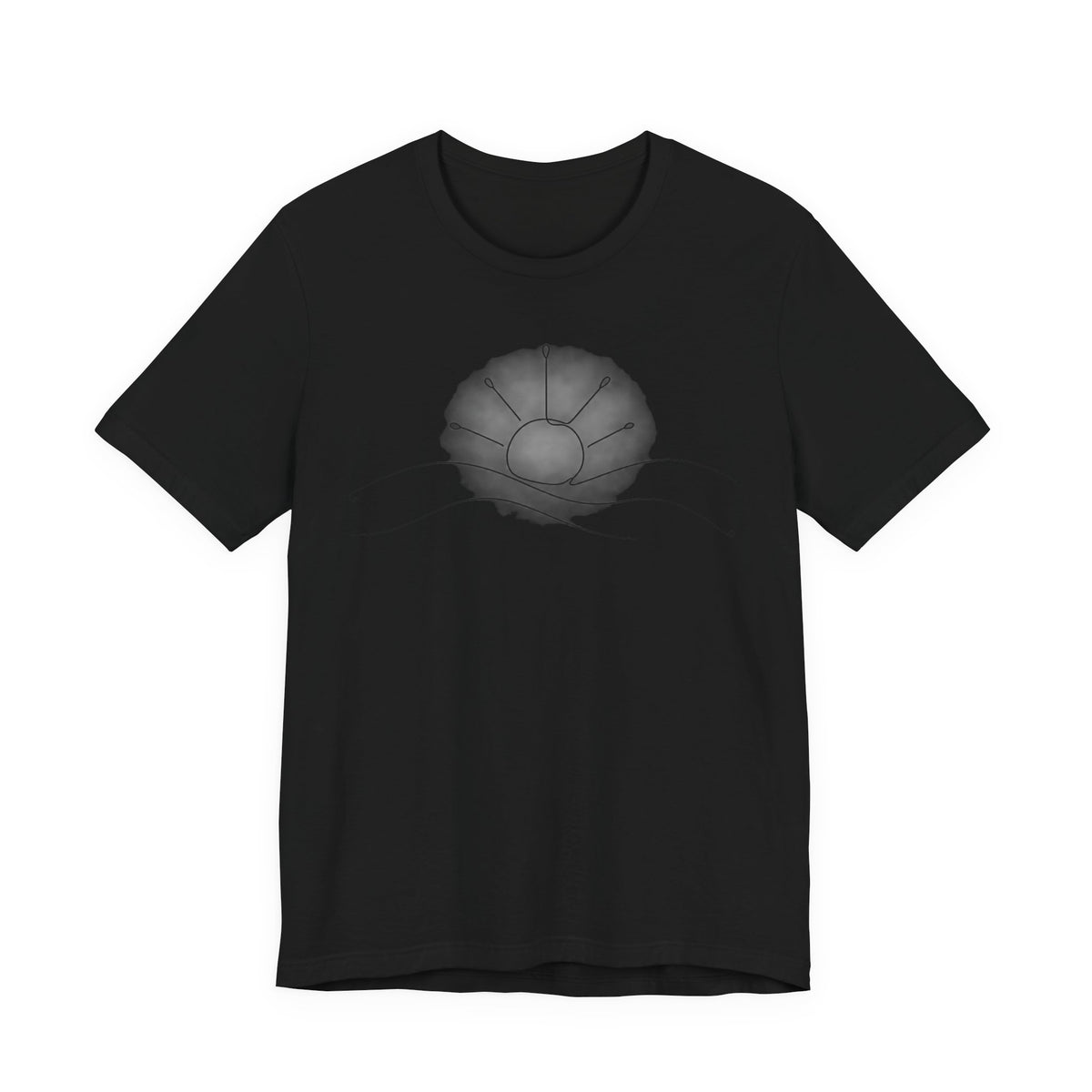 Trust the Process Sunrise Line Art T-Shirt | Minimalist Spiritual Tee | Faith Journey Gift Shirt