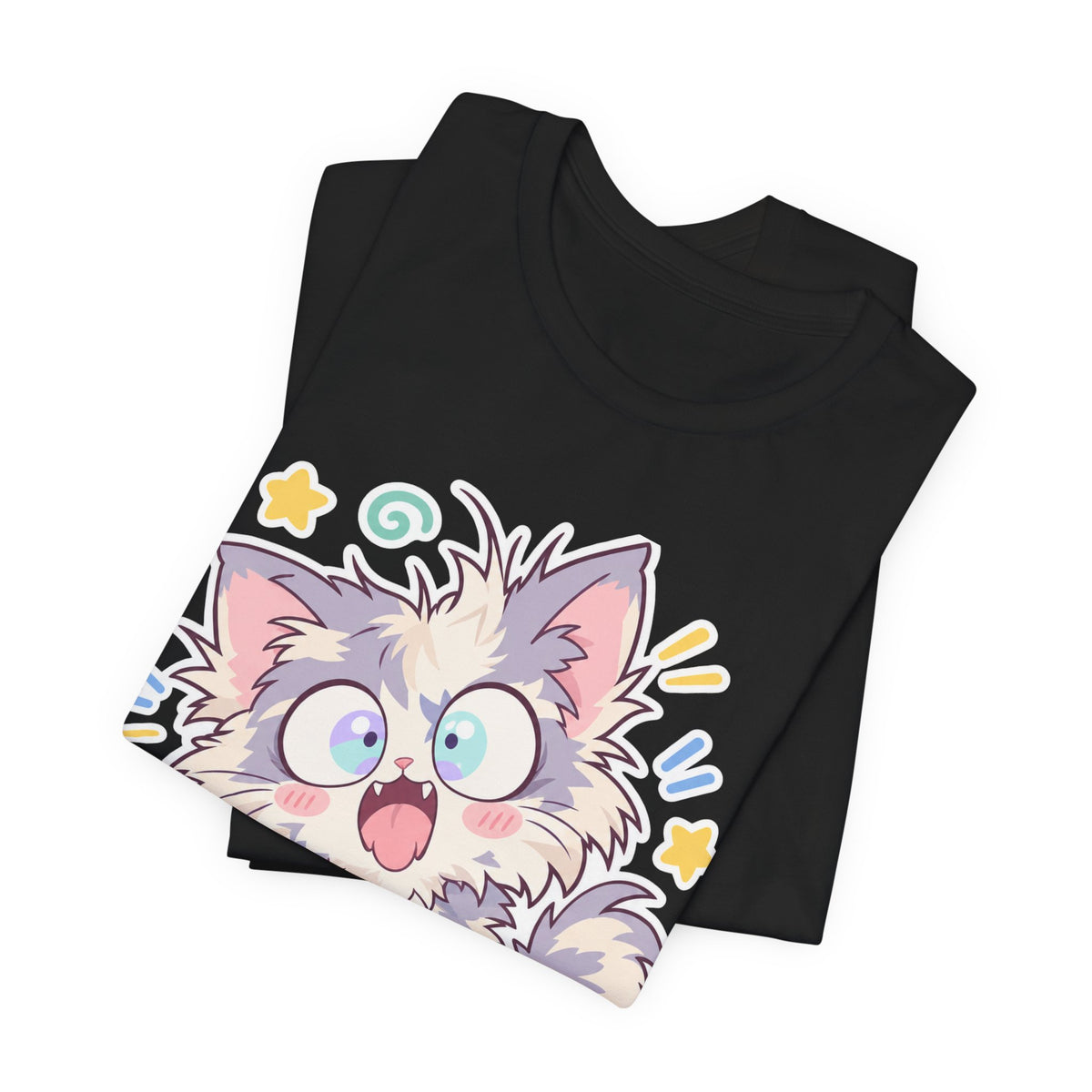Feral Little Meow Meow T-Shirt | Kawaii Cat Humor Tee | Funny Cat Lover Shirt