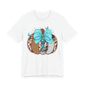 Western Bling Pumpkin Tee | Turquoise Leopard Pumpkin Shirt | Fall Gift Tee | Cowgirl Autumn Design