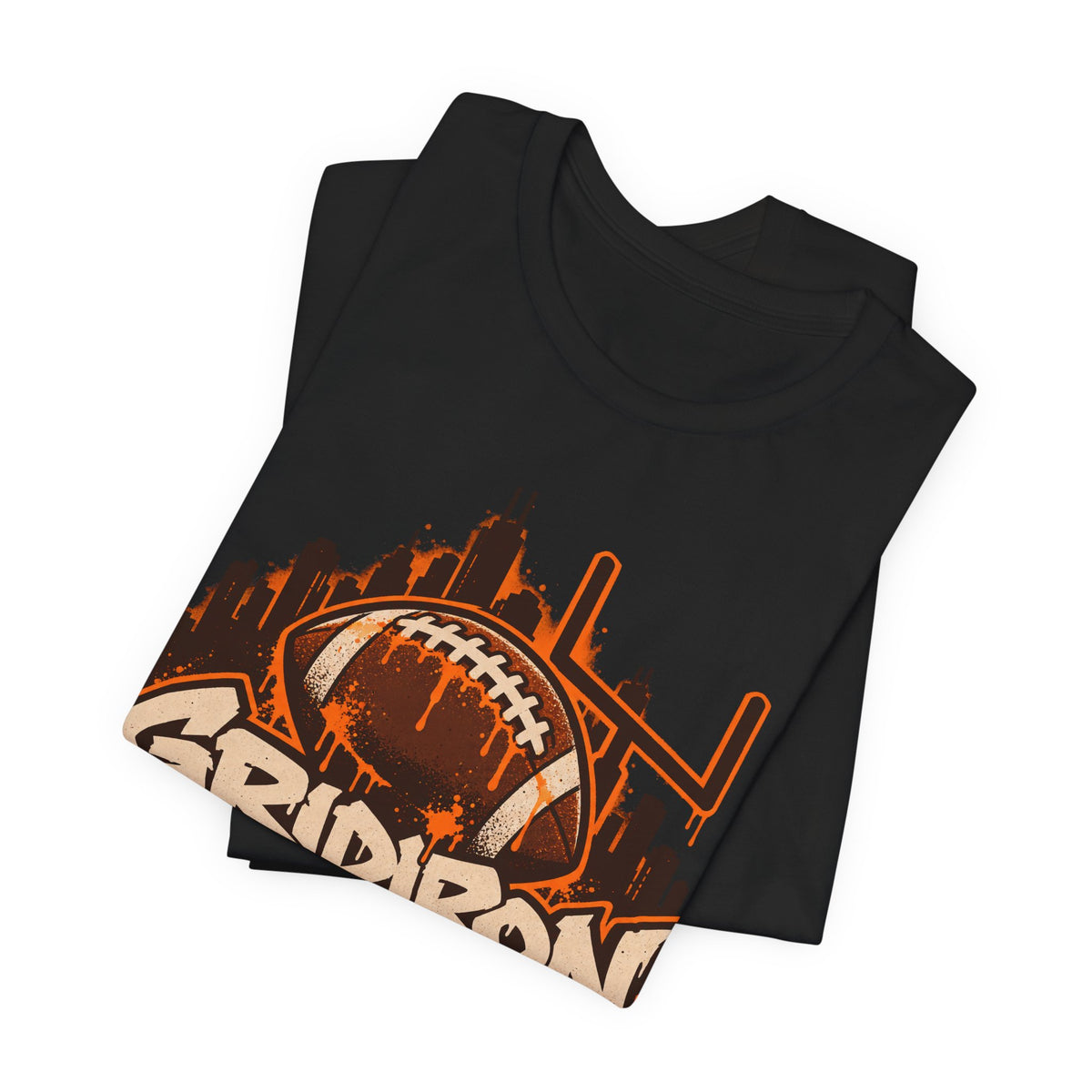 Gridiron Grit | Urban Graffiti Football Design | Football Streetwear Shirt | Urban Football Sublimation | Football Graffiti Gift | Youth Urban Football Design