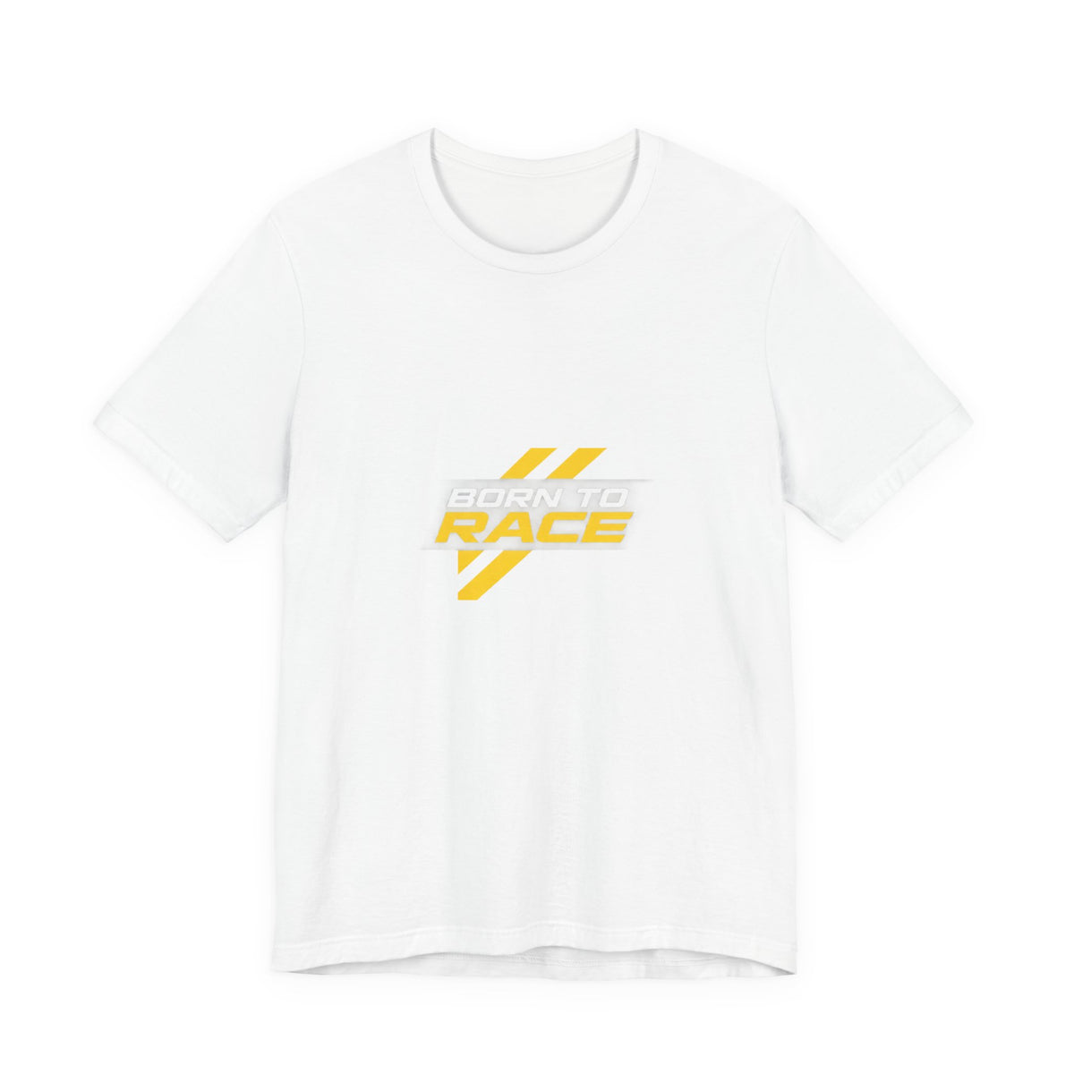 Born To Race Racing Stripes T-Shirt | Minimalist Motorsport Tee | Speed Lover Gift Shirt