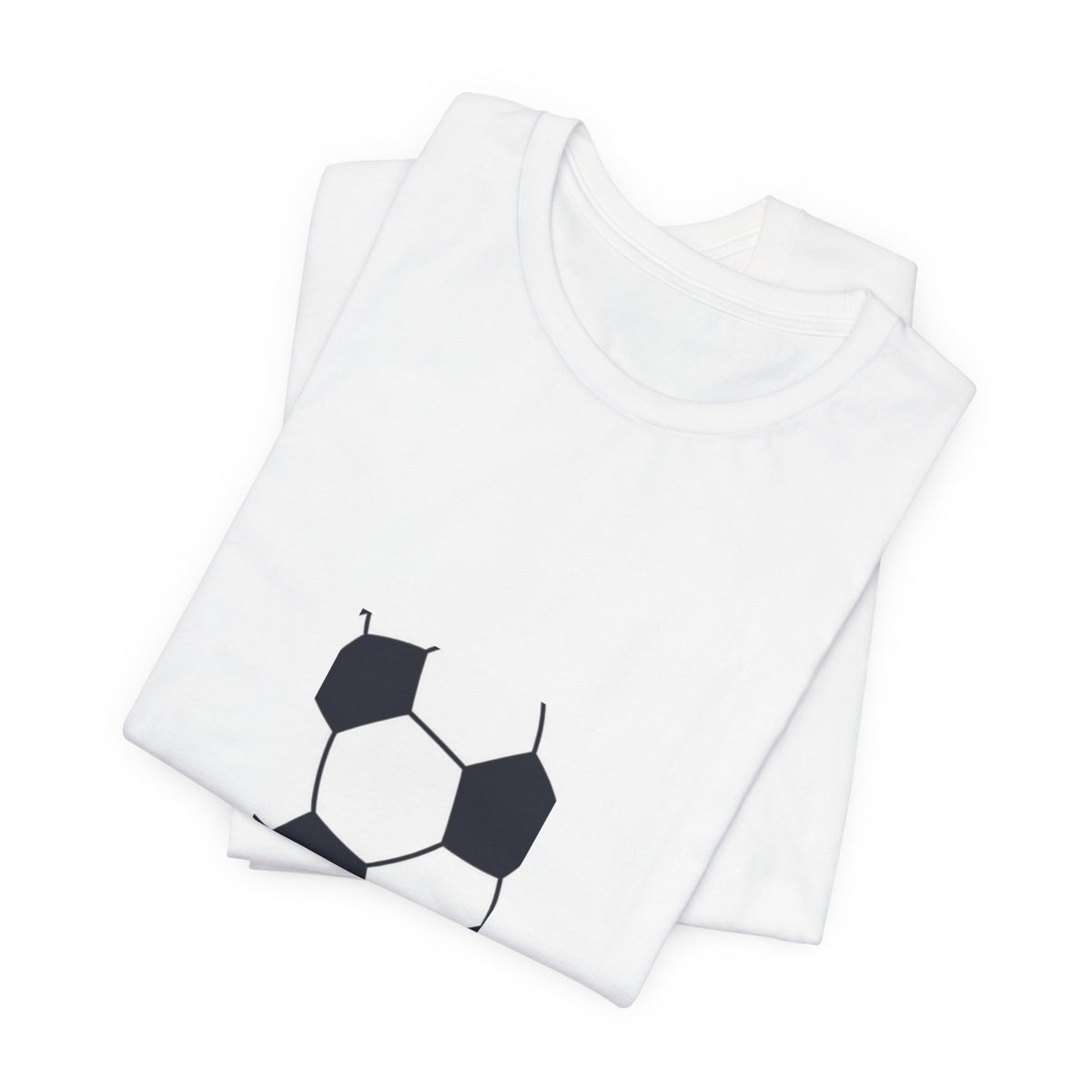 Eat Sleep Soccer Repeat Neon Tee | Bold Soccer Badge Shirt | Soccer Gift Tee | Bright Soccer Ball Design