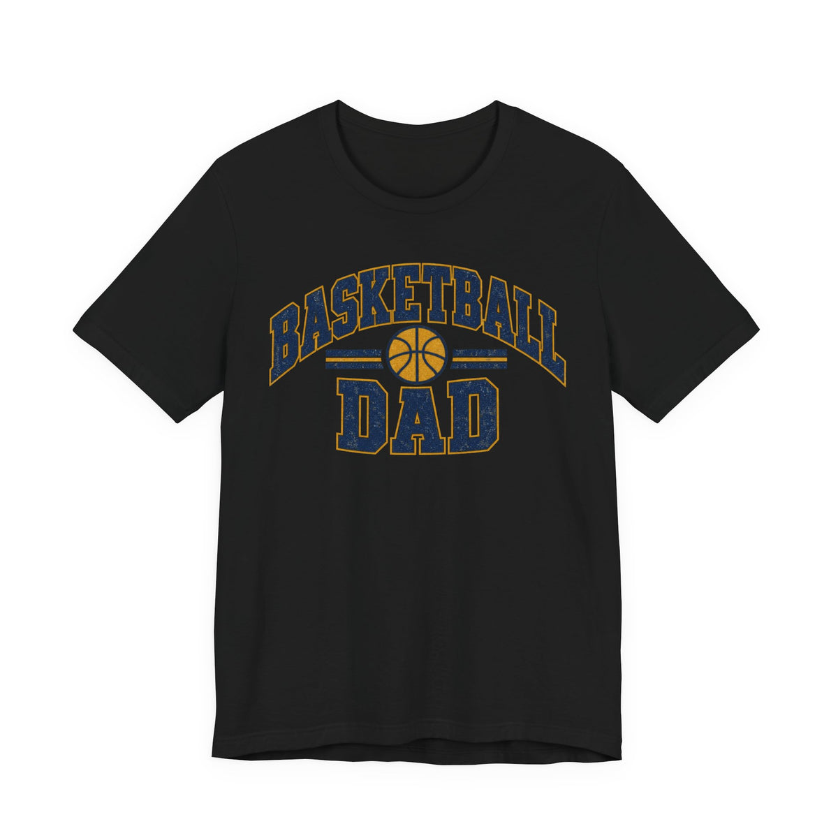 Basketball Dad T-Shirt | Vintage Varsity Game Day Tee | Basketball Dad Gift Shirt