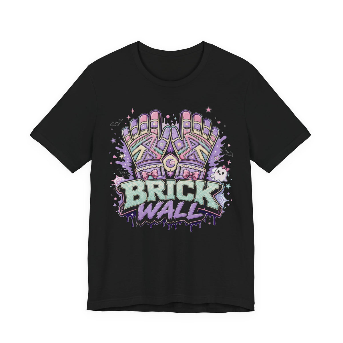 Brick Wall Goalkeeper Tee | Pastel Soccer Gloves Shirt | Soccer Goalkeeper Gift | Halloween Soccer Design