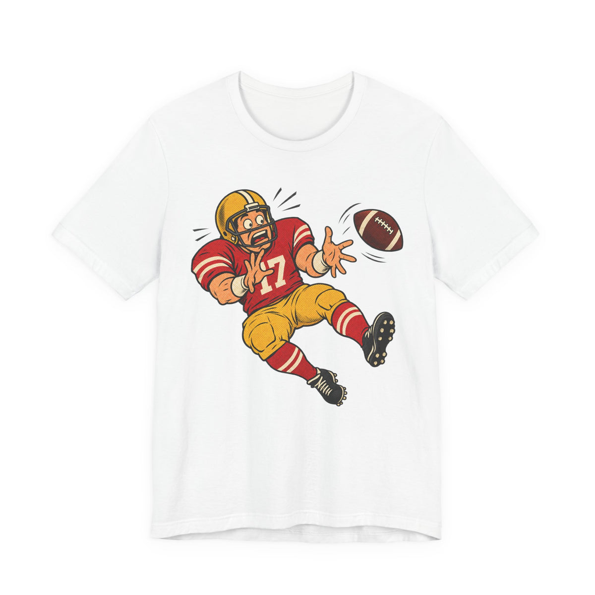 Funny Football PNG | Fumble Comic Halftone Design SVG | Football Humor Shirt | Funny Gridiron Sublimation | Football Joke Gift PNG | Comic Football Design