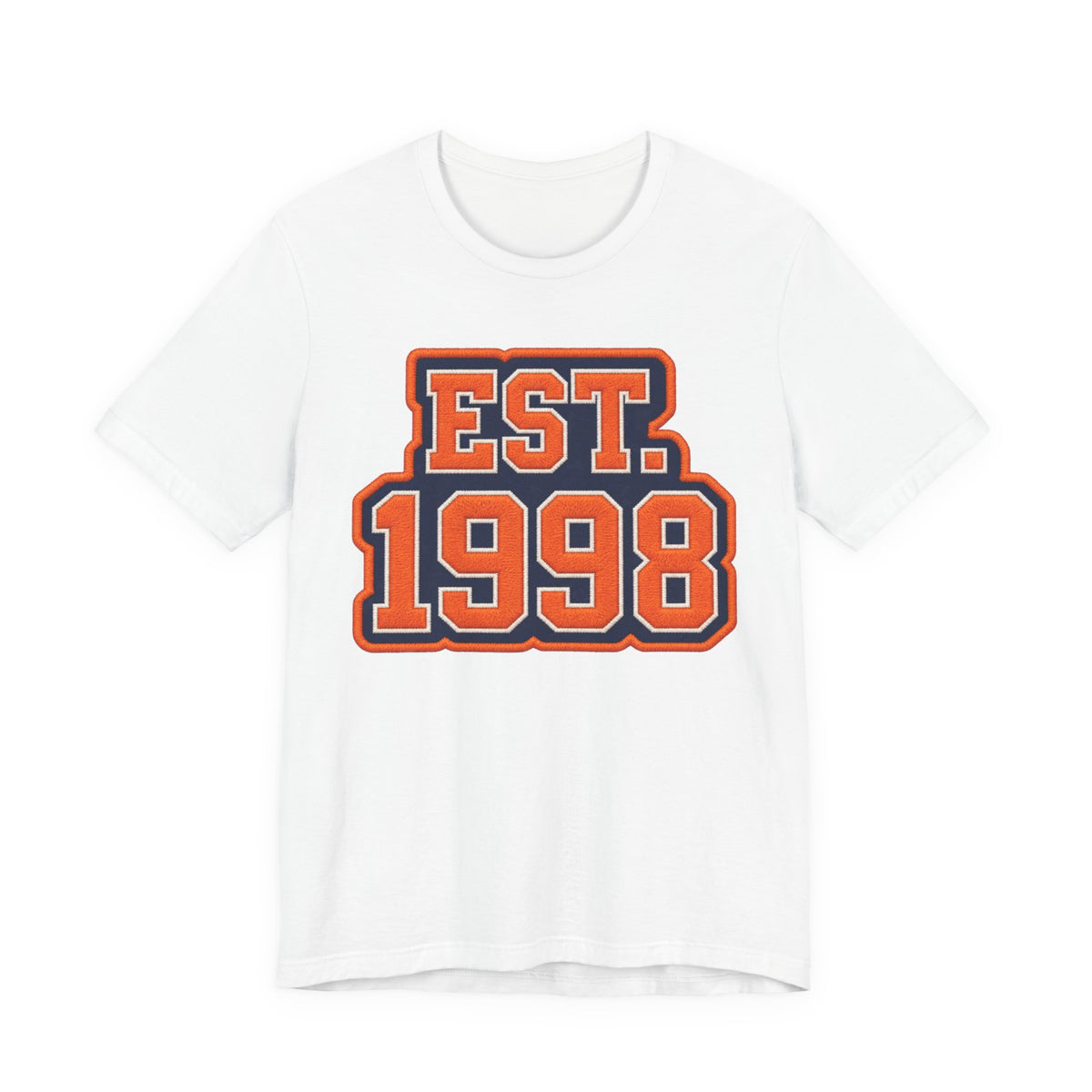 Urban Varsity Patch Tee | Streetwear Est. Badge Shirt | Varsity Streetwear Shirt | Urban Patch Gift Tee