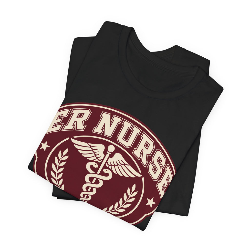 ER Nurse Squad Varsity T-Shirt | Emergency Room Nurse Team Shirt | Nurse Squad Gift | ER Nurse Tee