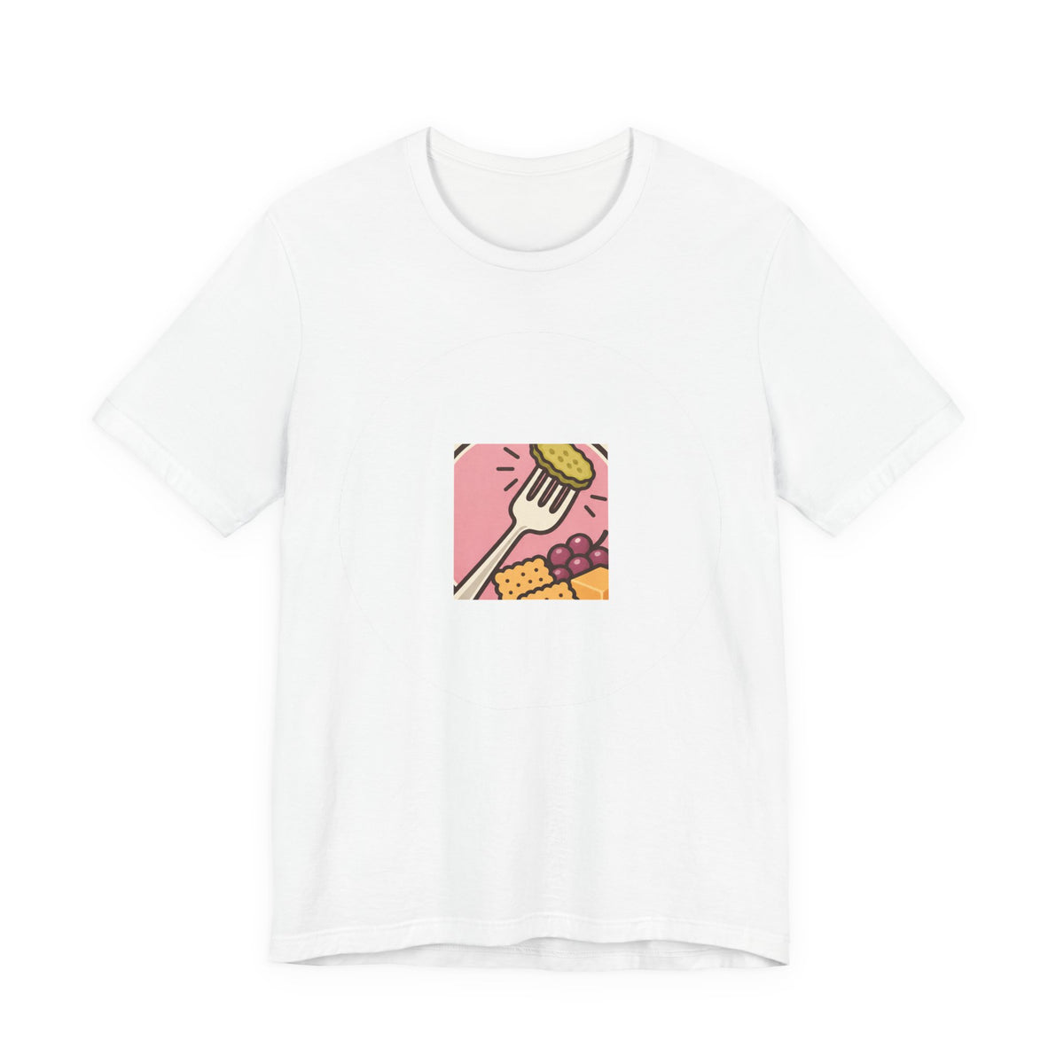 Girl Dinner T-Shirt | Retro Badge Viral Food Trend Tee | Funny Foodie Gift Shirt
