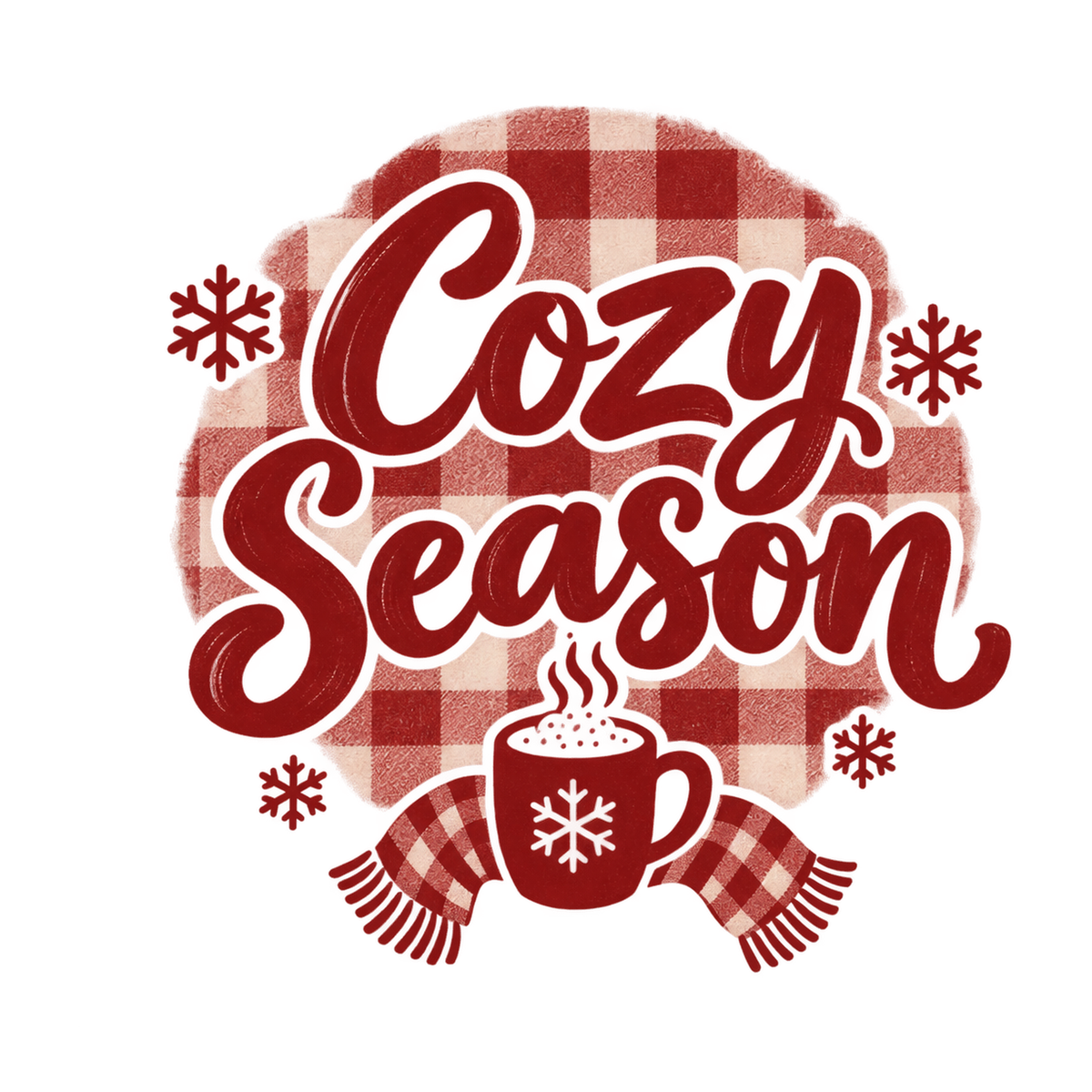 [Digital Download] Cozy Season T-Shirt SVG PNG EPS Cricut Silhouette Sublimation Design