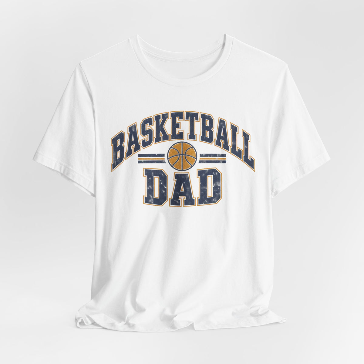 Basketball Dad T-Shirt | Vintage Varsity Game Day Tee | Basketball Dad Gift Shirt