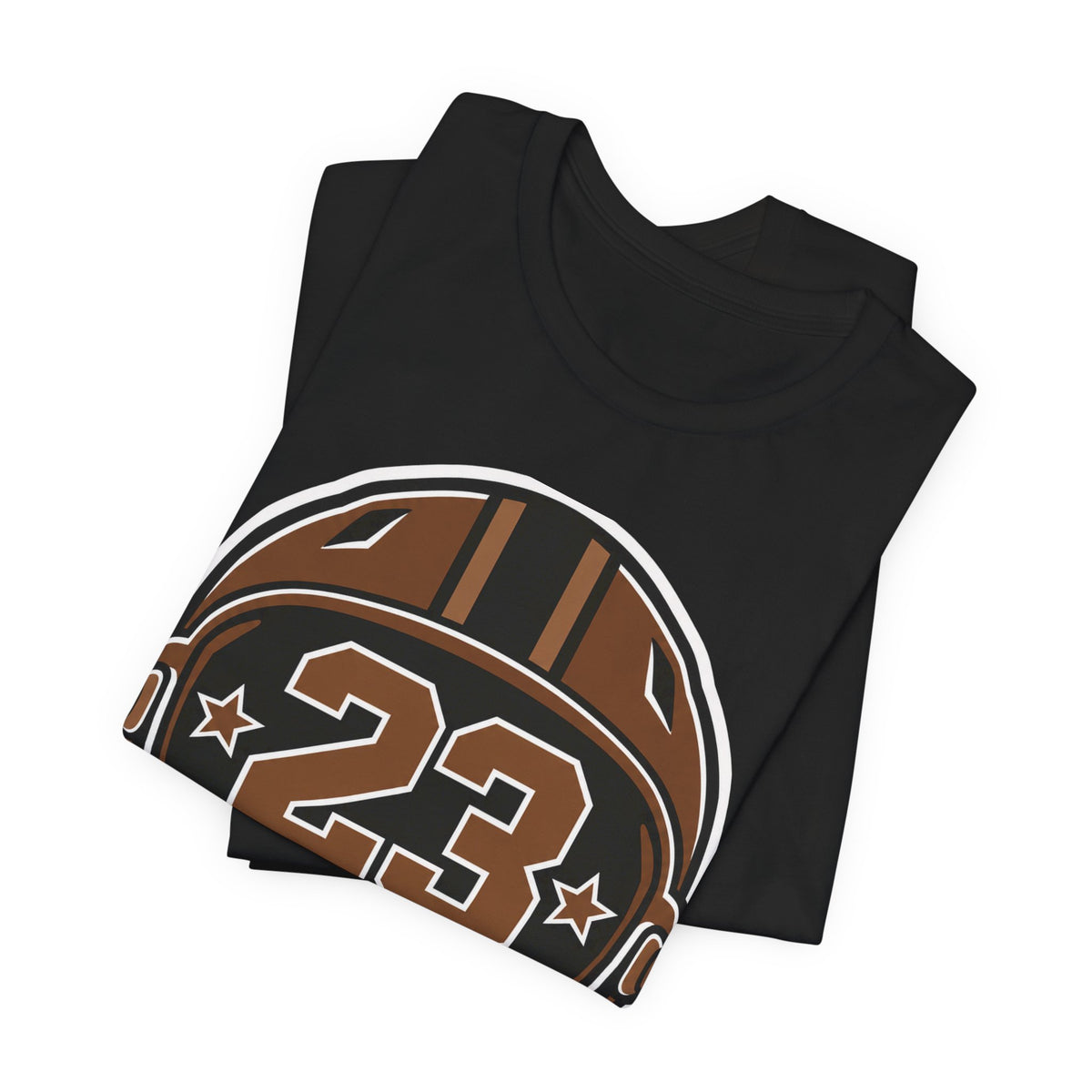 Football Number 23 Tee | Lucky Jersey Number Helmet Shirt | Football Player Number Shirt | Football Number Gift Tee