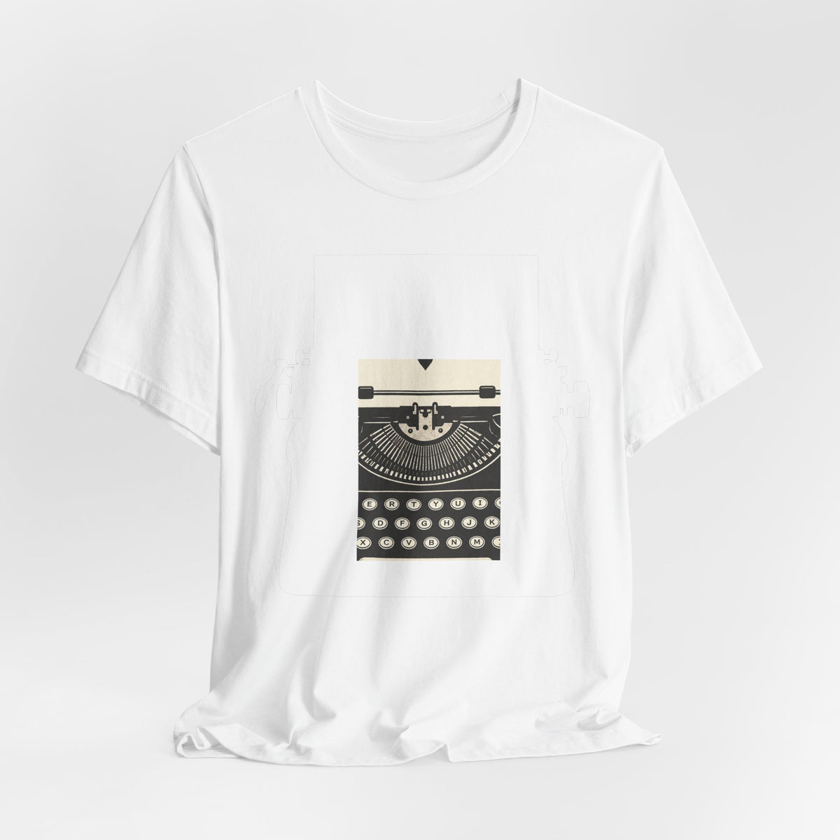 Love Over Hate T-Shirt | Retro Typewriter Valentine Tee | Positive Love Quote Gift Shirt