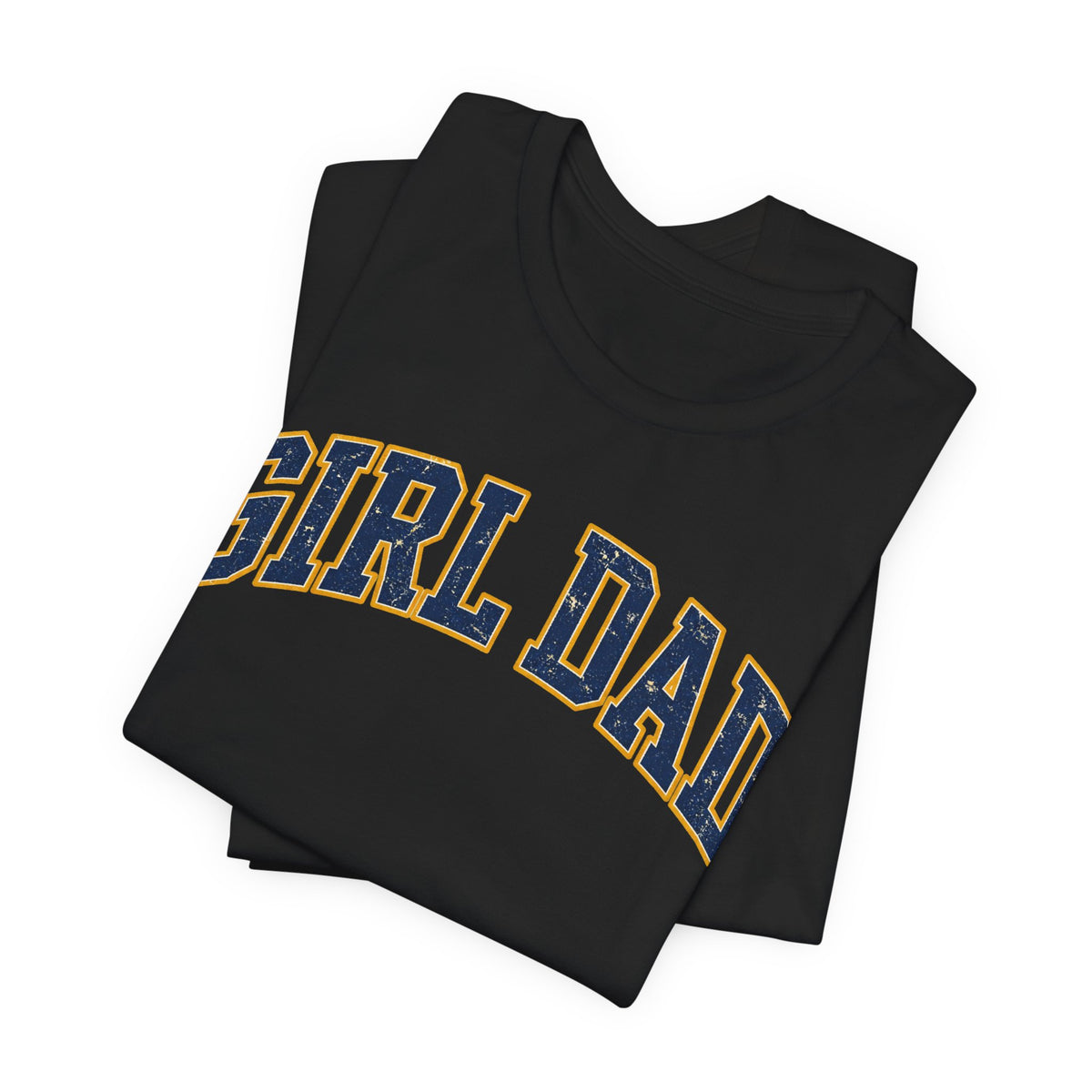 Girl Dad Vintage Collegiate Arch T-Shirt | Father of Daughters Shirt | Girl Dad Gift | Father's Day Tee