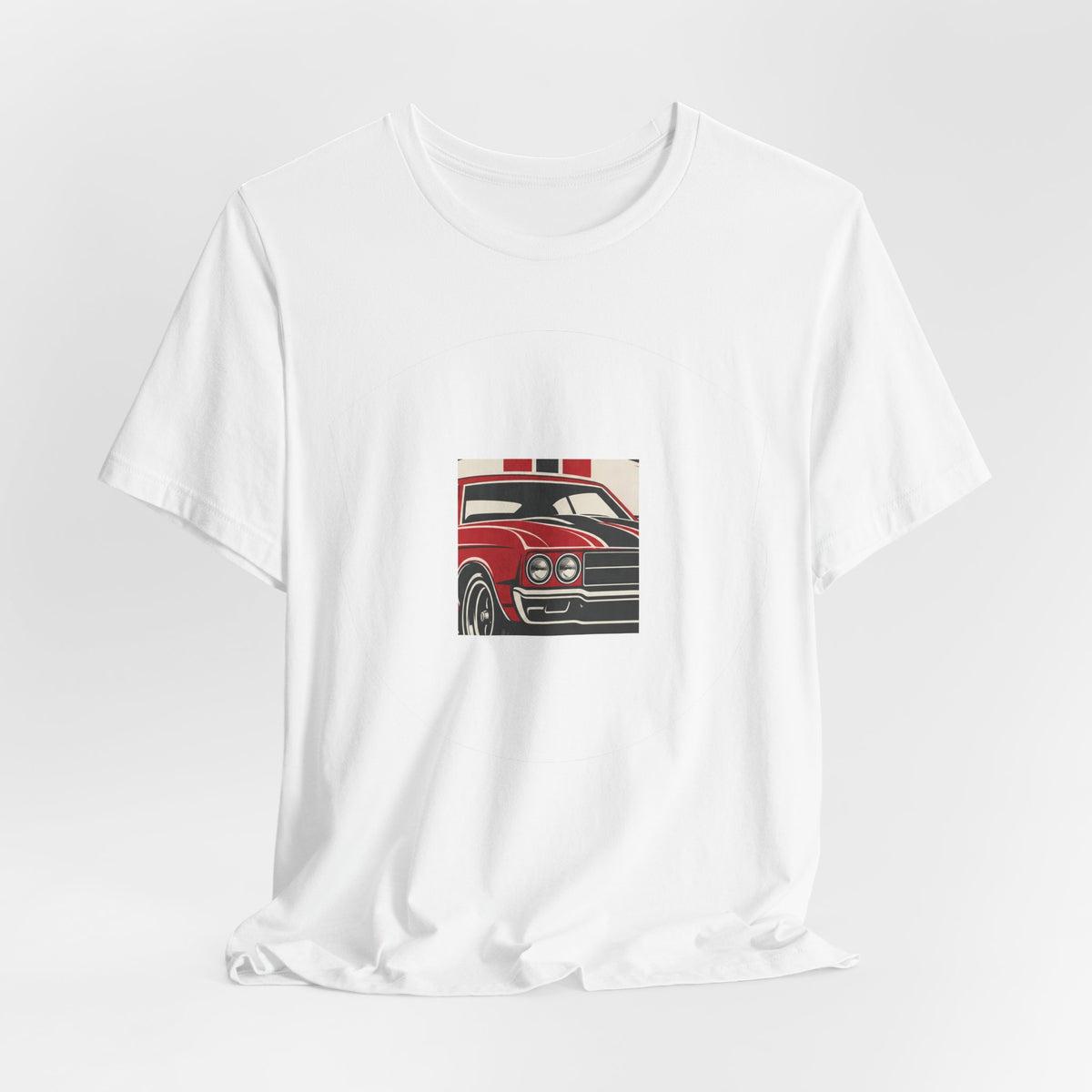 Muscle Car Retro Badge T-Shirt | Classic Car Guy Tee | American Muscle Gift Shirt