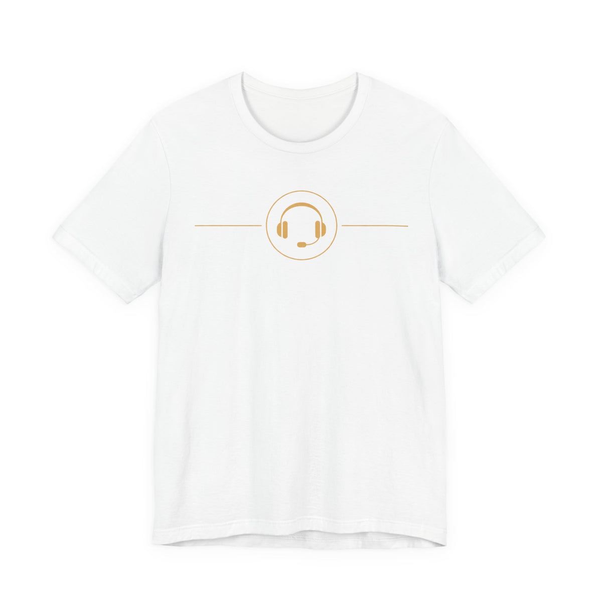 911 Dispatcher Thin Gold Line T-Shirt | Emergency Dispatcher Gift Shirt | Dispatcher Appreciation Tee