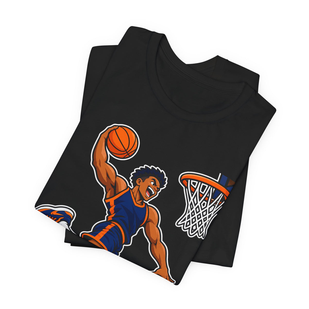 Slam Dunk Basketball Mascot T-Shirt | Funny Basketball Player Tee | Youth Basketball Gift Shirt