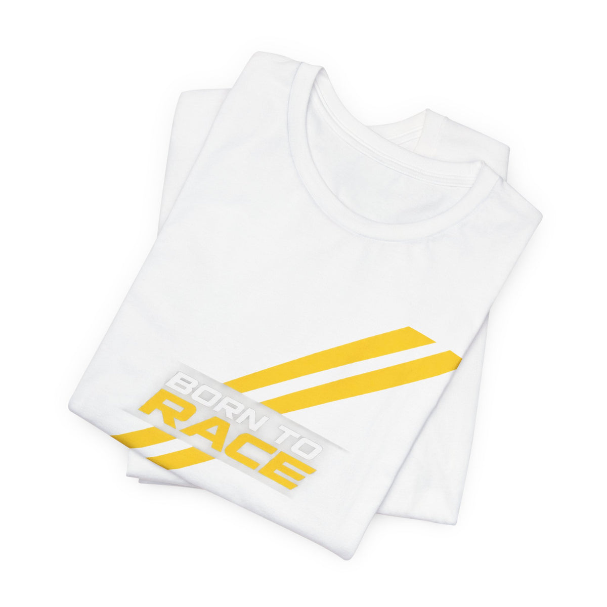 Born To Race Racing Stripes T-Shirt | Minimalist Motorsport Tee | Speed Lover Gift Shirt