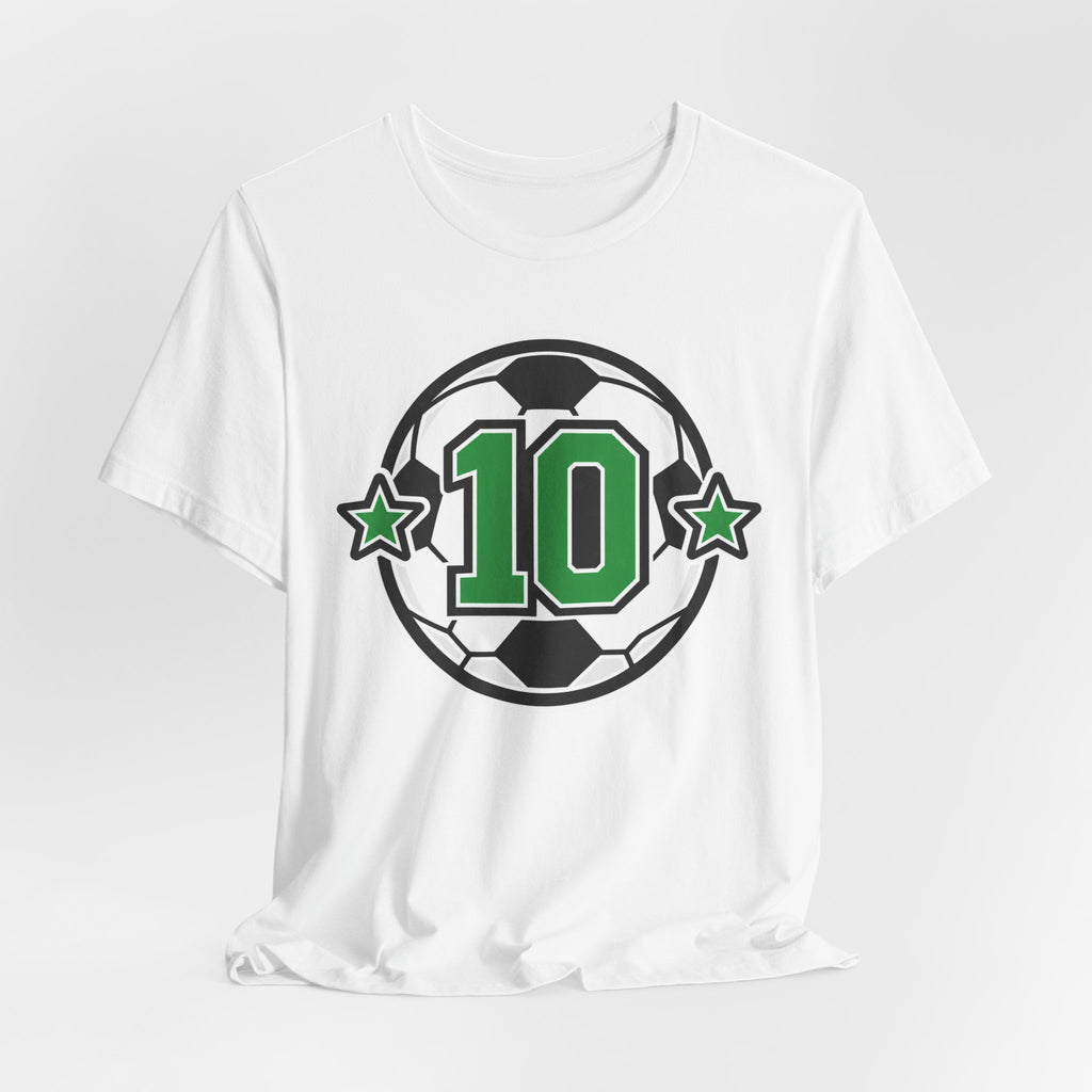 Soccer Number Tee | Custom Jersey Number Icon Shirt | Soccer Player Number Gift | Lucky Number Soccer Design