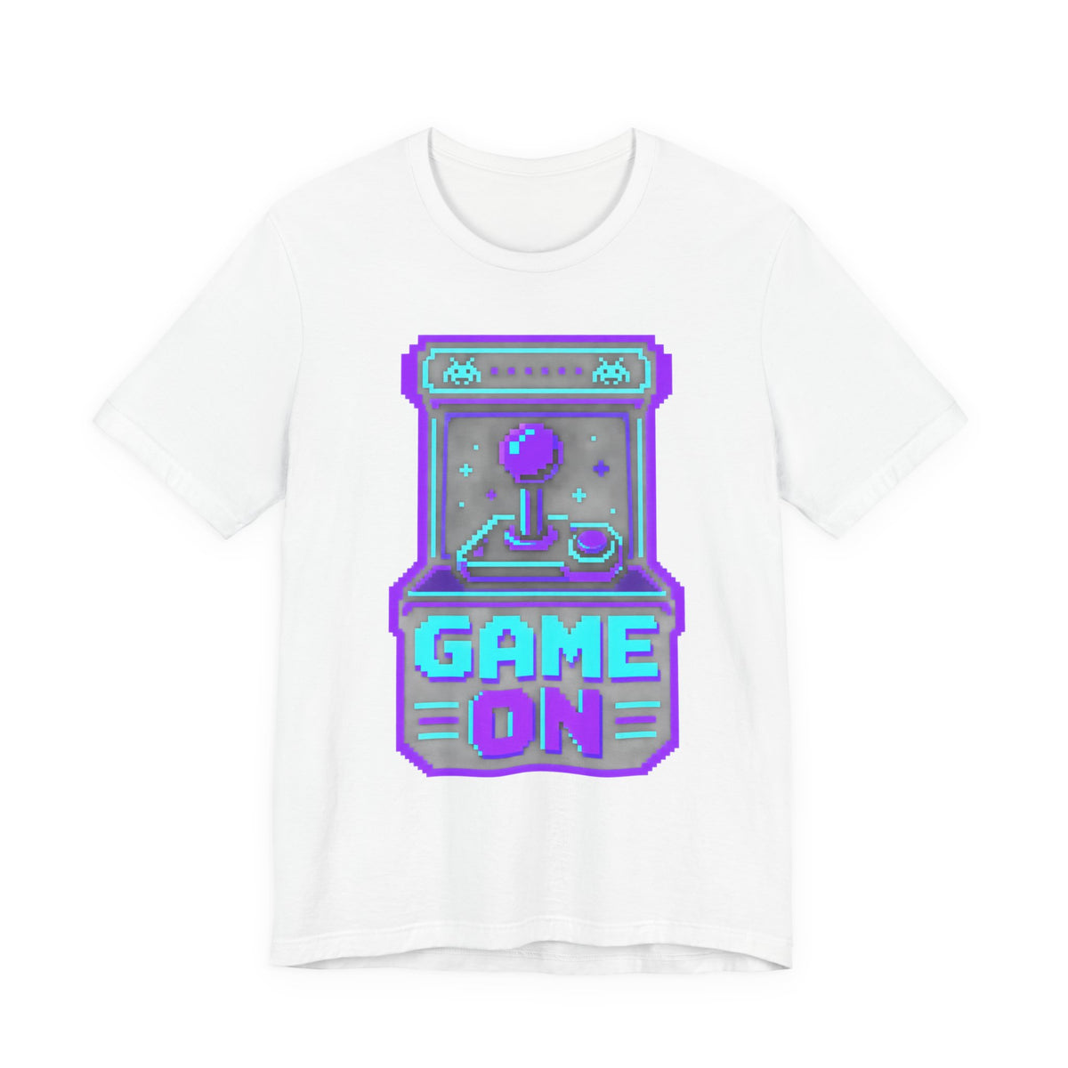Retro Arcade Gamer Badge T-Shirt | 8-Bit Pixel Gaming Tee | Retro Gamer Gift Shirt