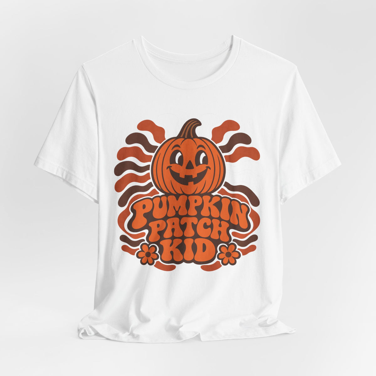 Groovy Pumpkin T-Shirt | Retro 70s Halloween Tee | Pumpkin Patch Kid Gift Shirt