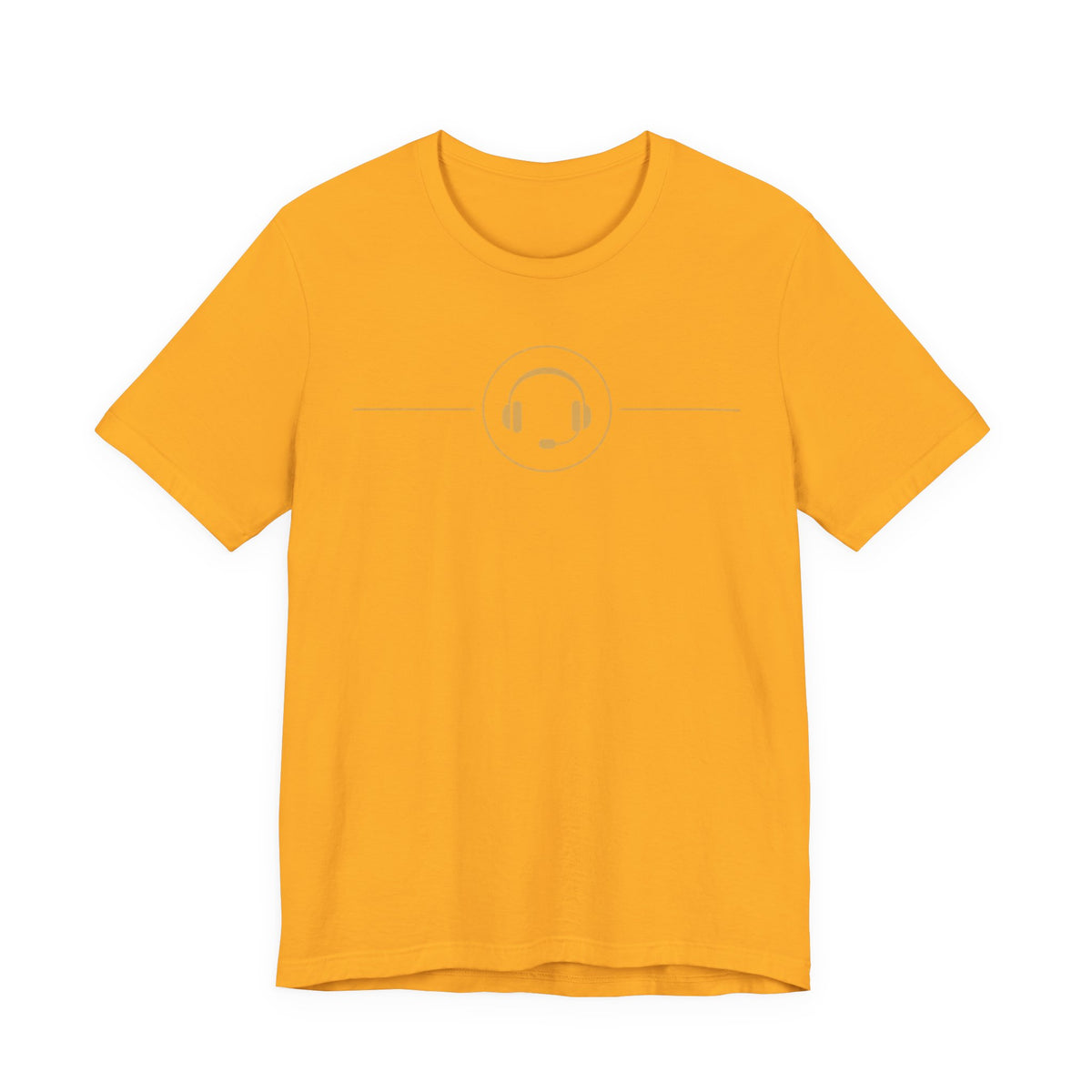911 Dispatcher Thin Gold Line T-Shirt | Emergency Dispatcher Gift Shirt | Dispatcher Appreciation Tee