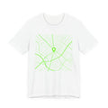 Urban City Map Tee | Streetwear Location Pin Shirt | City Map Streetwear Shirt | Urban Cartography Gift Tee