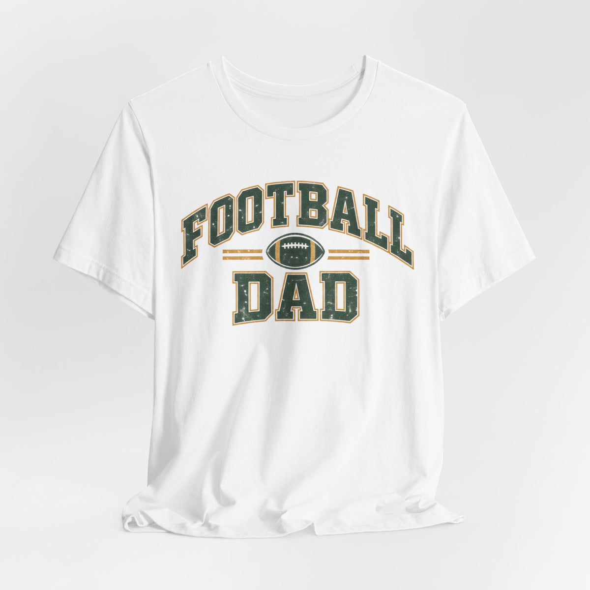 Football Dad Vintage Tee | Varsity Football Dad Shirt | Retro Game Day Dad Shirt | Football Father Gift Tee