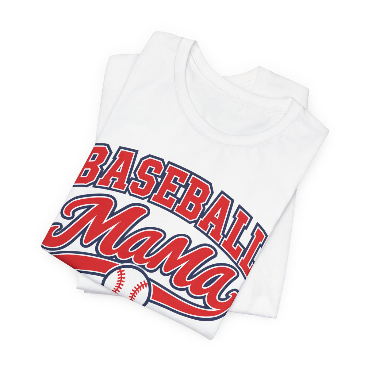 Baseball Mama Tee | Varsity Baseball Mom Shirt | Baseball Gift Tee | Game Day Mom Graphic