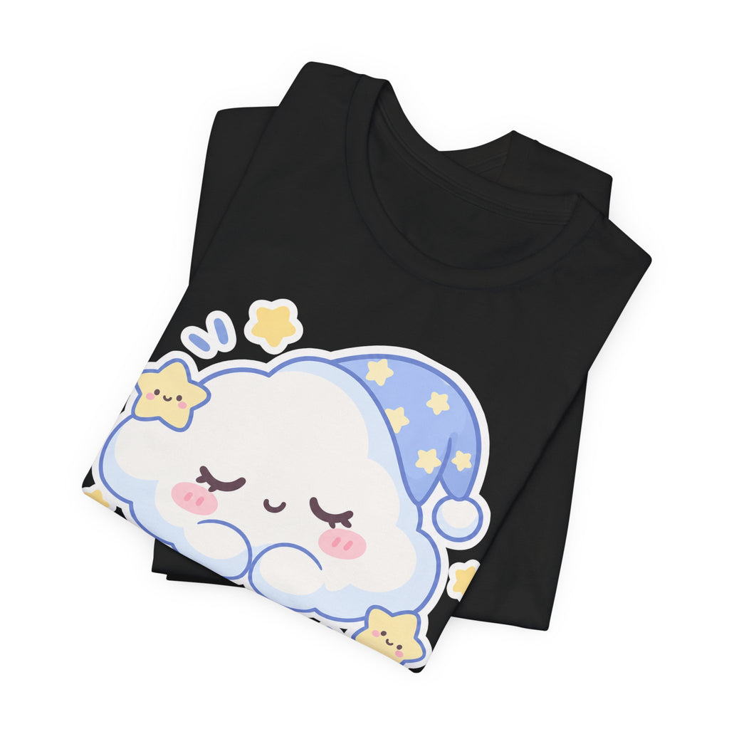 Kawaii Sleepy Cloud T-Shirt | Cute Dreamy Cloud Character Tee | Pastel Kawaii Gift Shirt