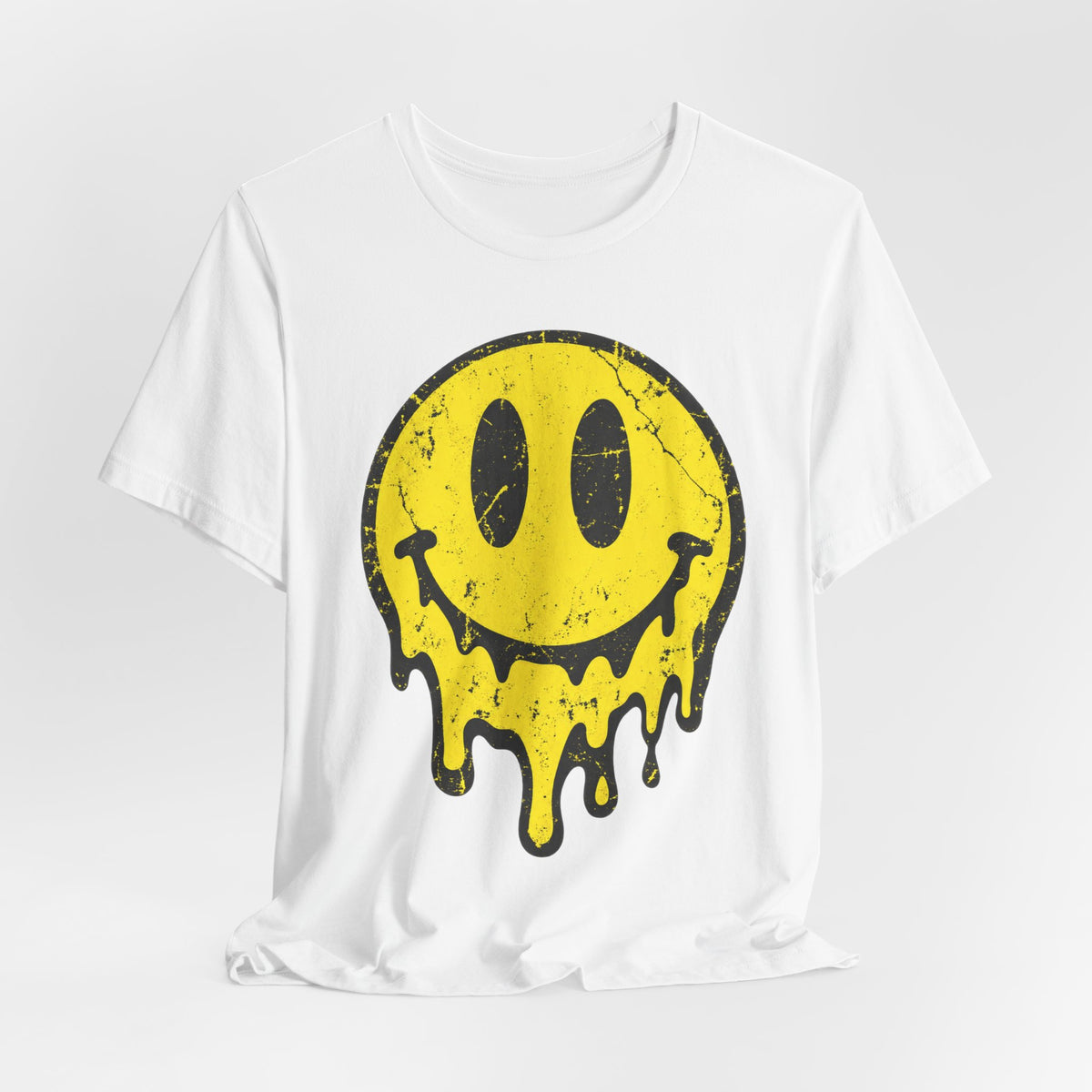 Acid Smiley T-Shirt | Vintage 90s Rave Design | Retro Acid House Tee | Streetwear Gift Shirt