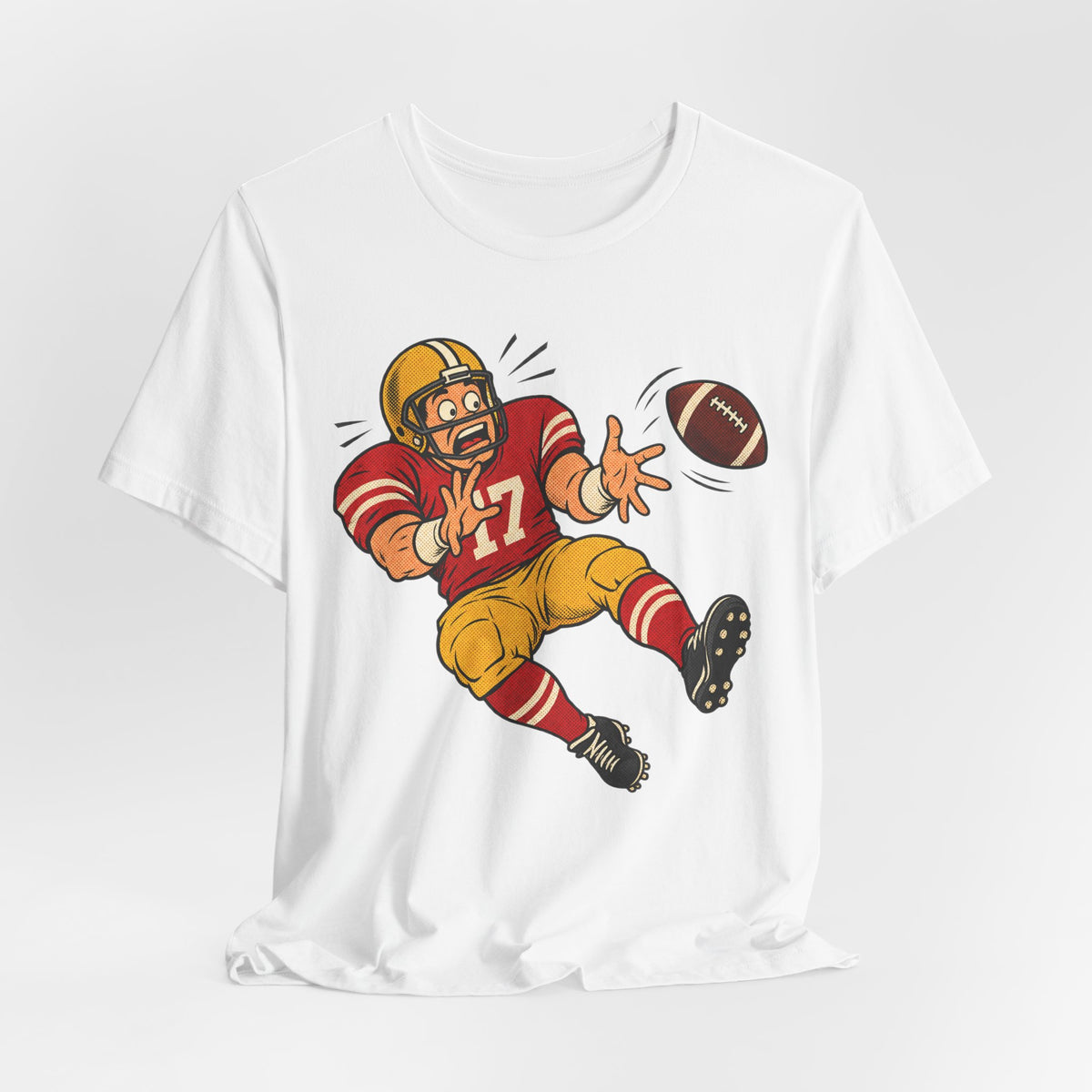 Funny Football PNG | Fumble Comic Halftone Design SVG | Football Humor Shirt | Funny Gridiron Sublimation | Football Joke Gift PNG | Comic Football Design