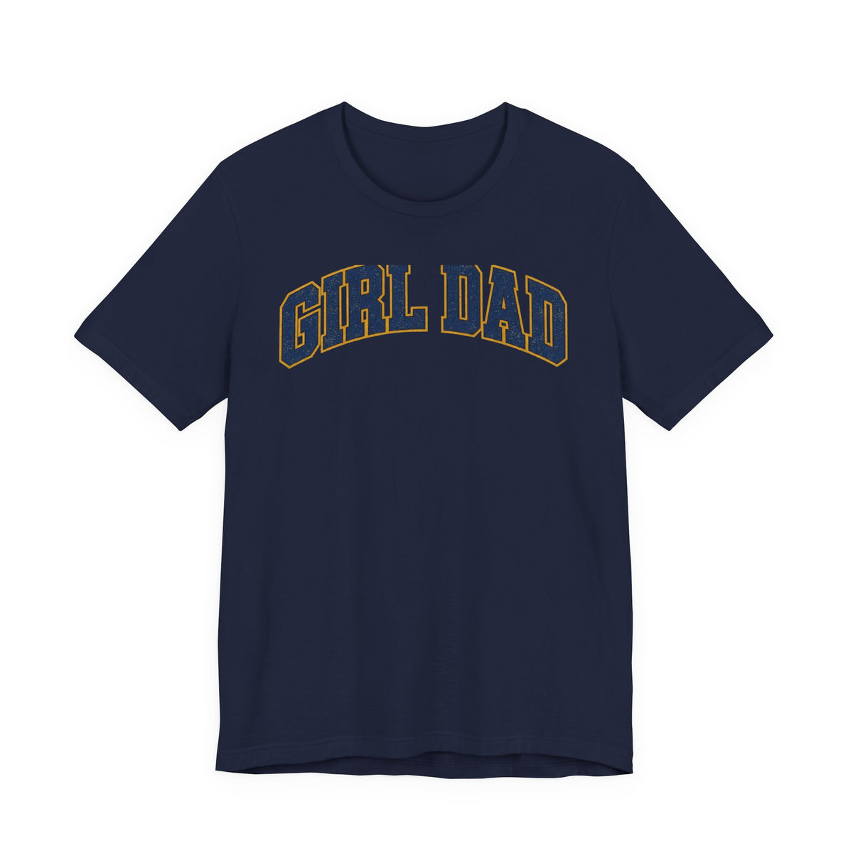 Girl Dad Vintage Collegiate Arch T-Shirt | Father of Daughters Shirt | Girl Dad Gift | Father's Day Tee