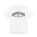Soccer Dad Tee | Vintage Varsity Soccer Dad Design | Soccer Dad Shirt | Game Day Dad Gift | Retro Varsity Sports Dad | Soccer Father Design