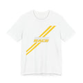 Born To Race Racing Stripes T-Shirt | Minimalist Motorsport Tee | Speed Lover Gift Shirt