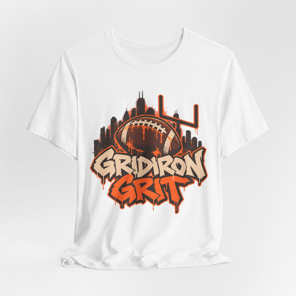 Gridiron Grit | Urban Graffiti Football Design | Football Streetwear Shirt | Urban Football Sublimation | Football Graffiti Gift | Youth Urban Football Design