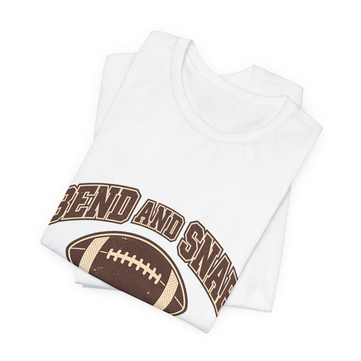 Bend And Snap Football Tee | Vintage Varsity Football Shirt | Football Gift Tee | Retro Sports Graphic