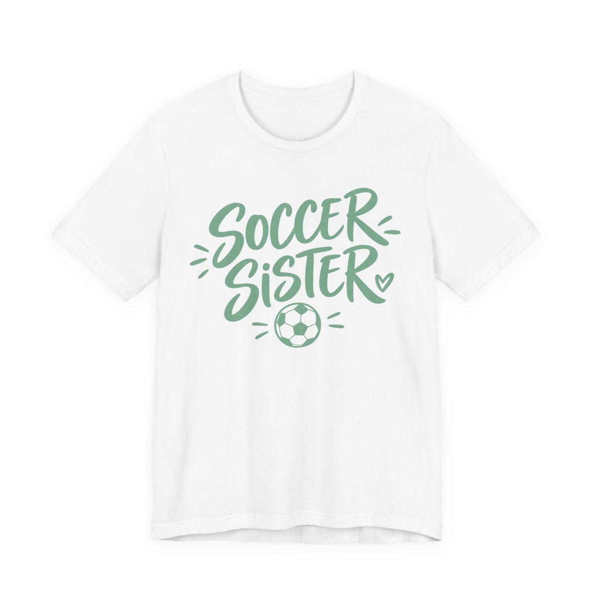 Soccer Sister Tee | Hand Lettered Soccer Sis Design | Proud Sister Shirt | Soccer Sibling Gift | Soccer Sister Gift | Game Day Sister Design