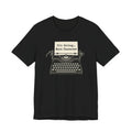 It's Giving Main Character T-Shirt | Retro Typewriter Meme Tee | Trendy Slang Gift Shirt