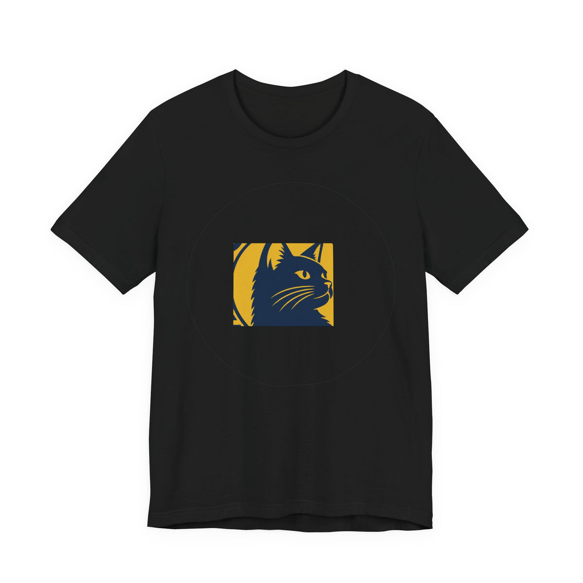 Cat Dad Retro Badge T-Shirt | Cat Lover Gift Shirt | Funny Cat Dad Tee