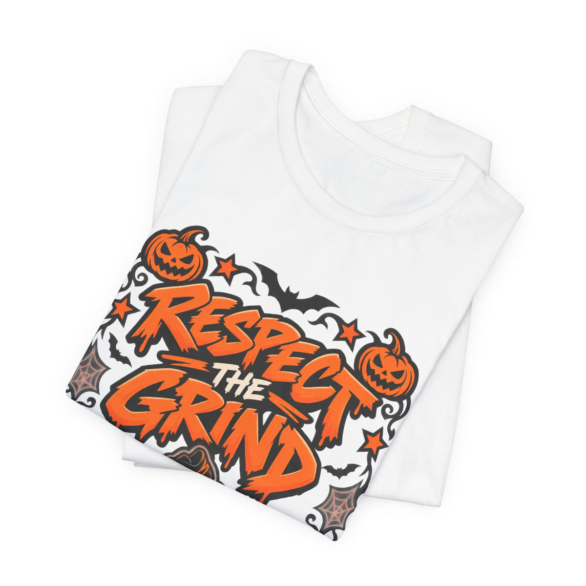 Respect The Grind Cleats Tee | Pastel Soccer Cleats Shirt | Soccer Gift Tee | Halloween Soccer Design