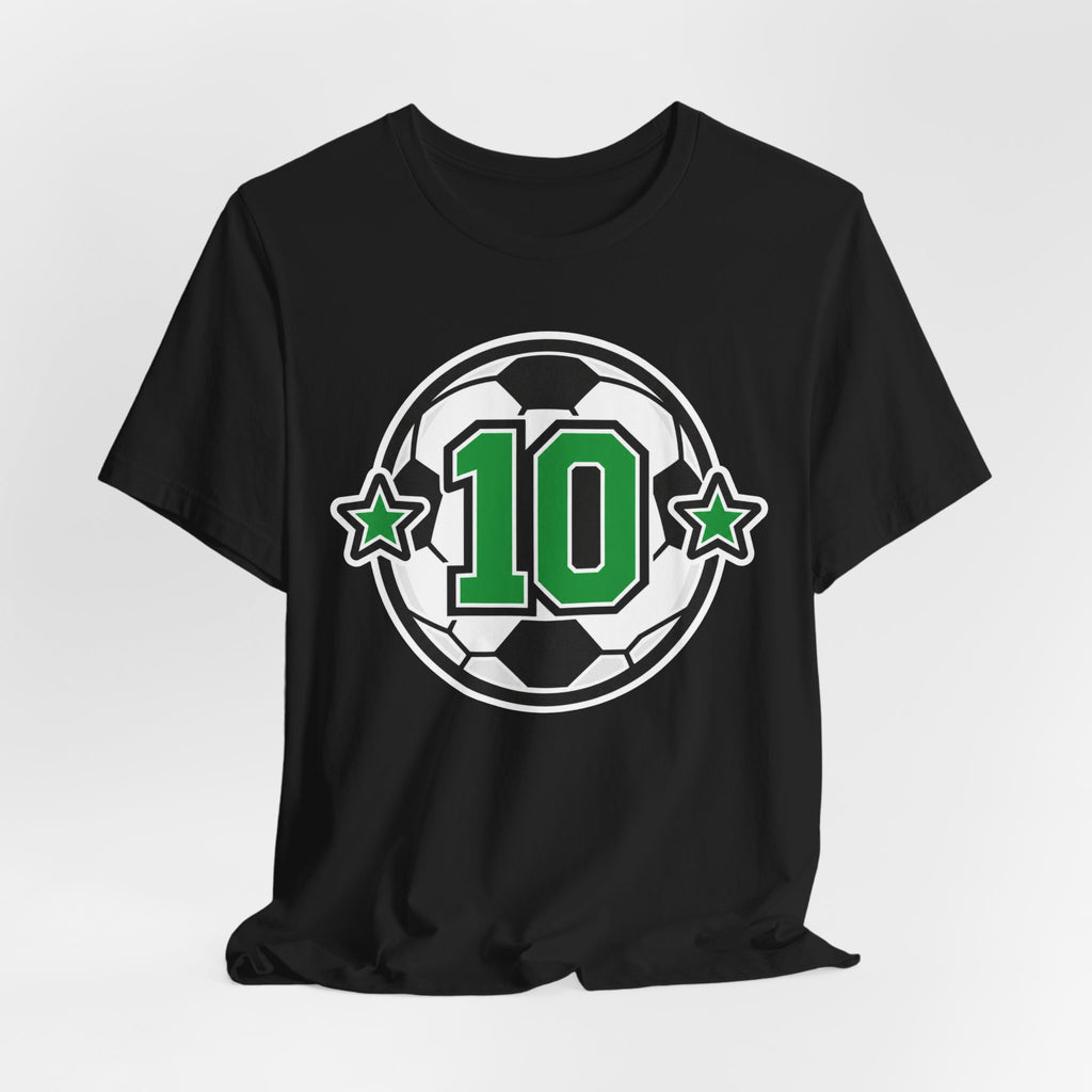 Soccer Number Tee | Custom Jersey Number Icon Shirt | Soccer Player Number Gift | Lucky Number Soccer Design