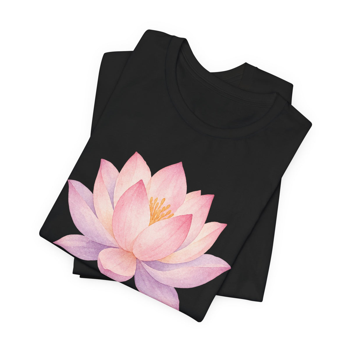 Namaste Watercolor Lotus T-Shirt | Yoga Meditation Tee | Spiritual Mindful Gift Shirt