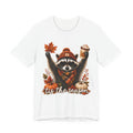Tis The Season Autumn Raccoon Tee | Cute Fall Raccoon Shirt | Autumn Gift Tee | Pumpkin Spice Season Design