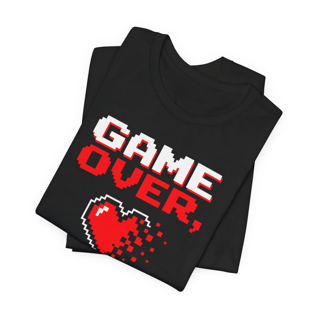 Game Over Adulting Won T-Shirt | Funny Gamer Humor Tee | Adulting Gift Shirt