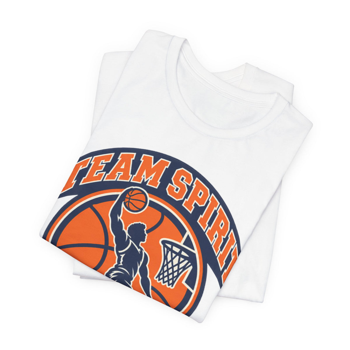 Dunk Mascot Badge T-Shirt | Retro Varsity Basketball Kids Tee | Team Spirit Basketball Shirt | Youth Basketball Emblem Gift Shirt