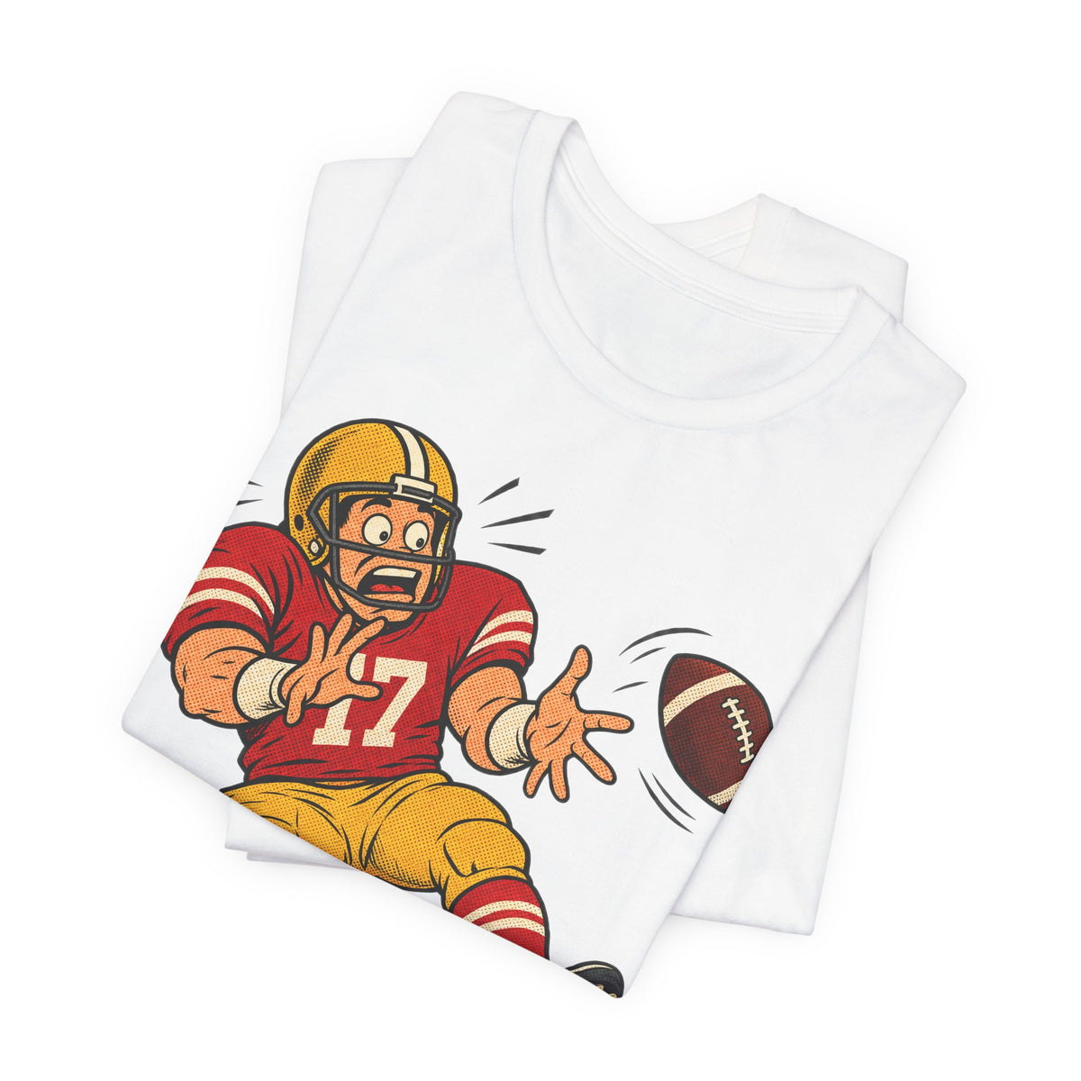 Funny Football PNG | Fumble Comic Halftone Design SVG | Football Humor Shirt | Funny Gridiron Sublimation | Football Joke Gift PNG | Comic Football Design