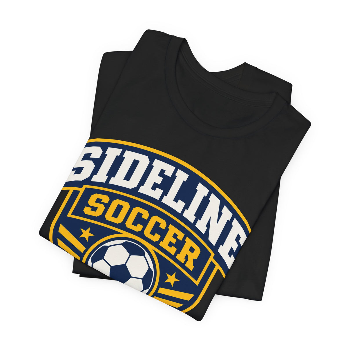 Sideline Soccer Tee | Team Mom Squad Badge Shirt | Soccer Team Mom Gift | Game Day Squad Design